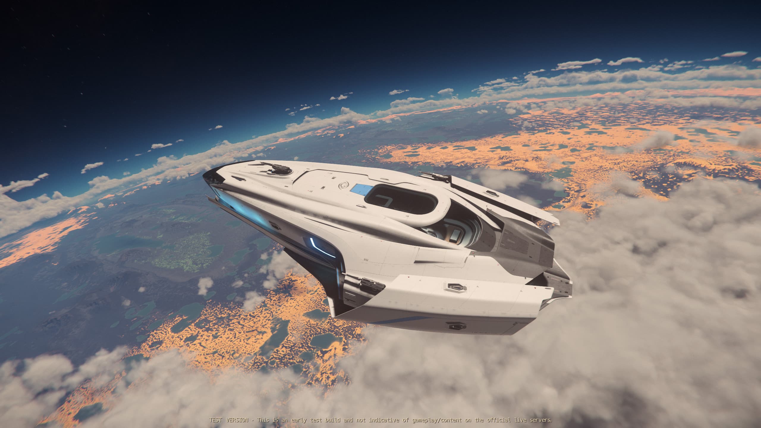 Star Citizen exterior scene
